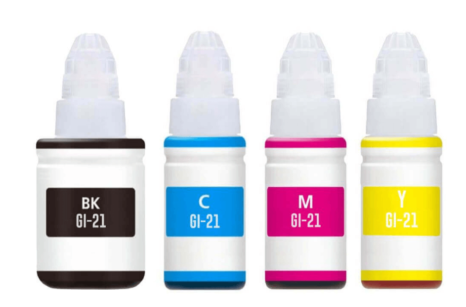 Canon GI-21 MegaTank Ink Bottles Combo Pack of 4 (Compatible)