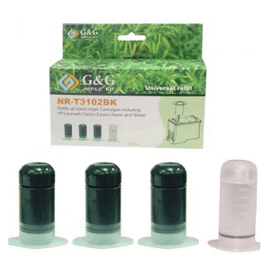 3 x 30ml Black Ink Universal Refill Kit