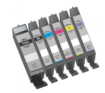 Compatible Canon PGI-280XXL  & CLI-281XXL Ink Cartridges