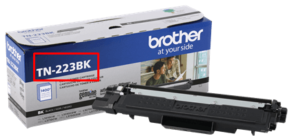 Brother TN223BK Black Toner Cartridge - Standard Yield