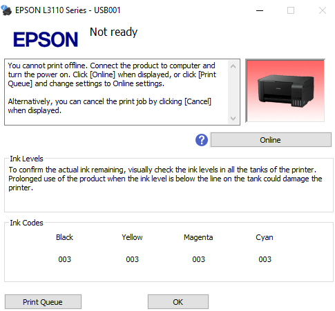 Why is my printer offline?