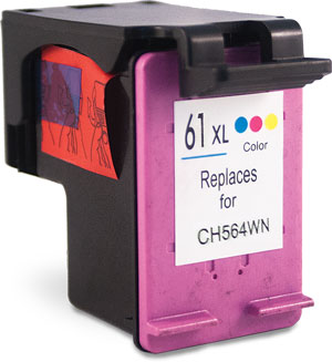 Ink with plastic protective case intact