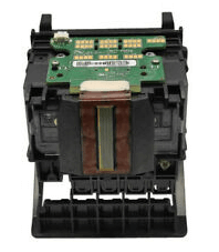 Printhead at the back of the cartridge cradle