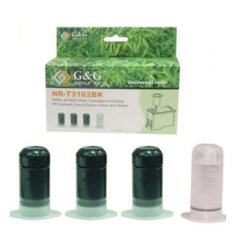 Universal Inkjet Black Refill Kit - 3 x 30ml