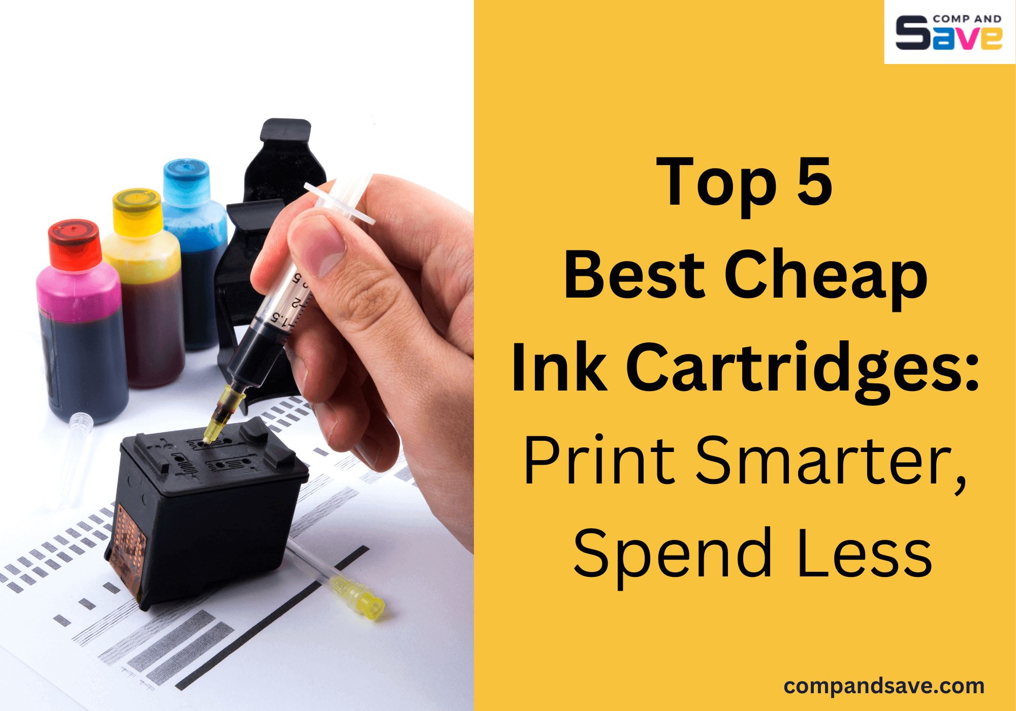 Top 5 Best Cheap Ink Cartridges 2023 Print Smarter, Spend Less