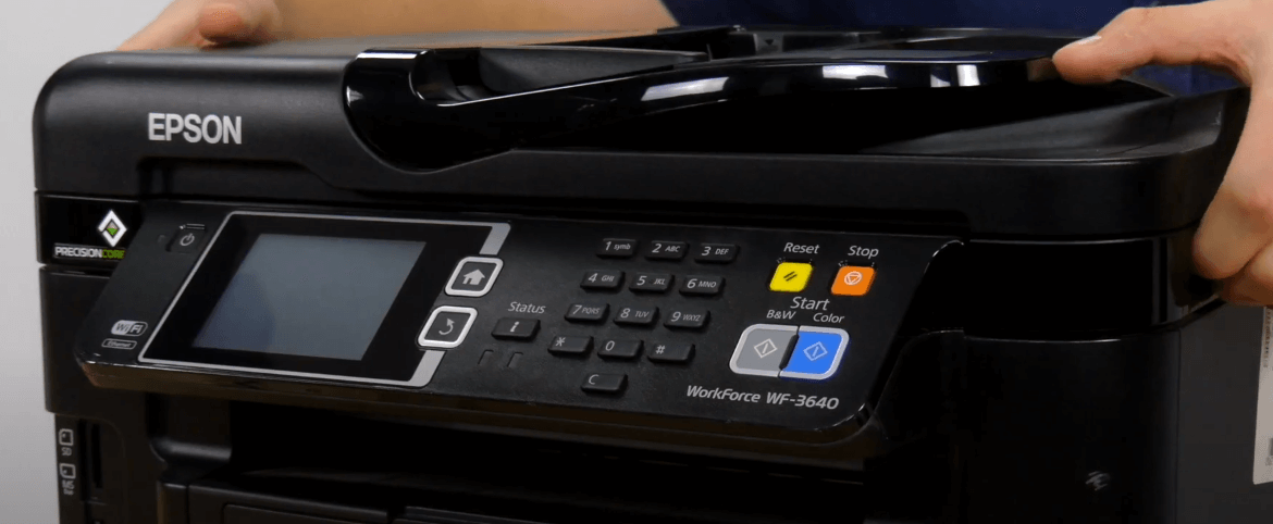 printer scanner bed