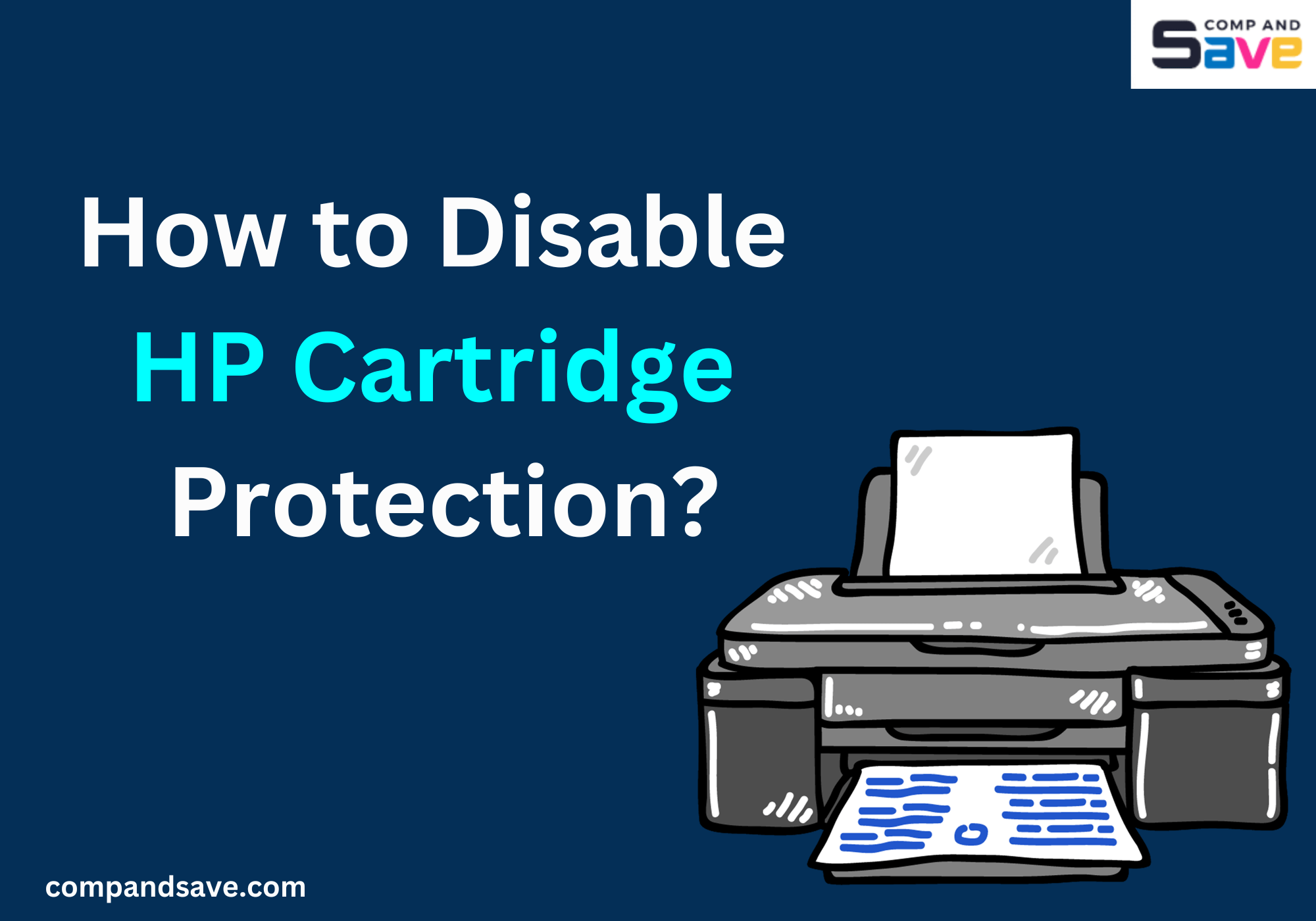 How to Disable HP Cartridge Protection