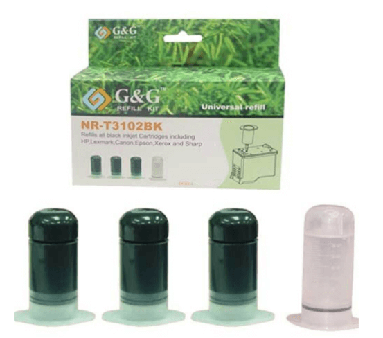 Universal Inkjet Refill Kit - Black