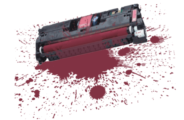 How to fix leaking toner cartridge?