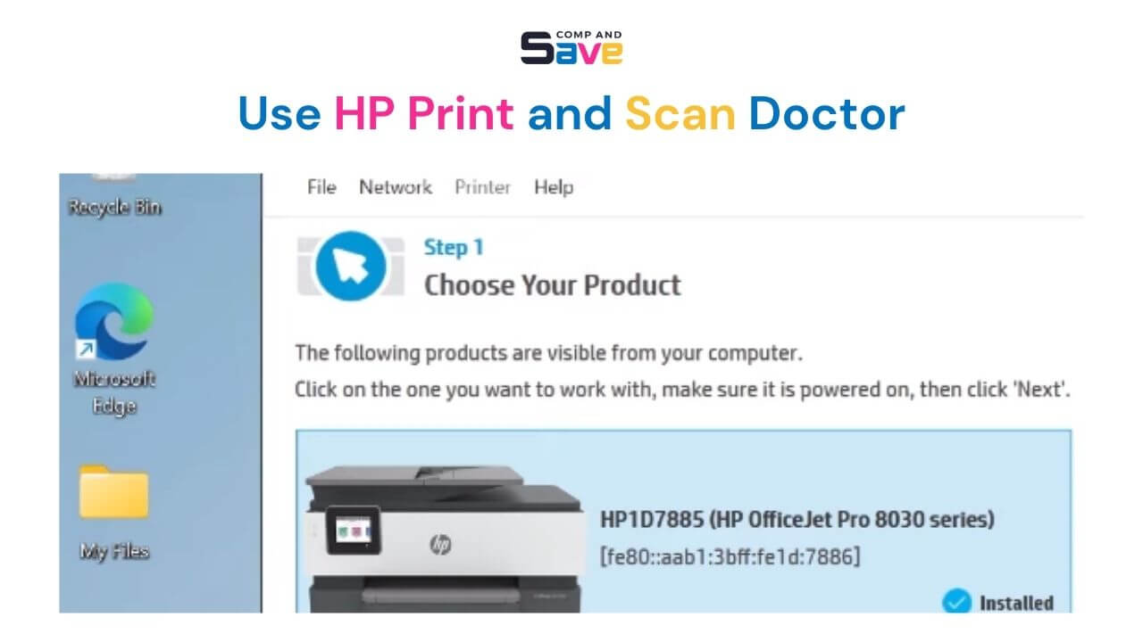 Use HP Print and Scan Doctor