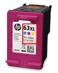 HP 63XL Tri-color