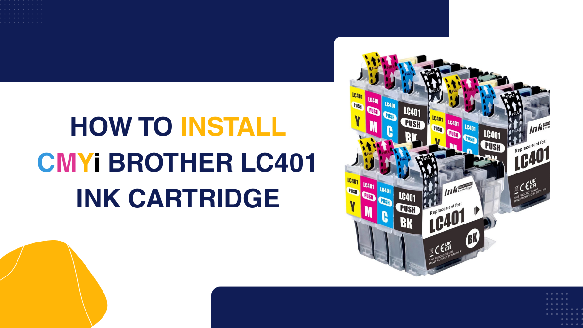 image from How to Install CMYi Brother LC401 Ink Cartridges