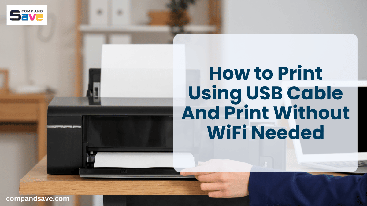 image from How to Print Using USB Cable And Print Without WiFi Needed