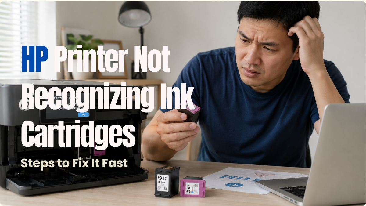 image from HP Printer Not Recognizing Ink Cartridges? Steps to Fix It Fast
