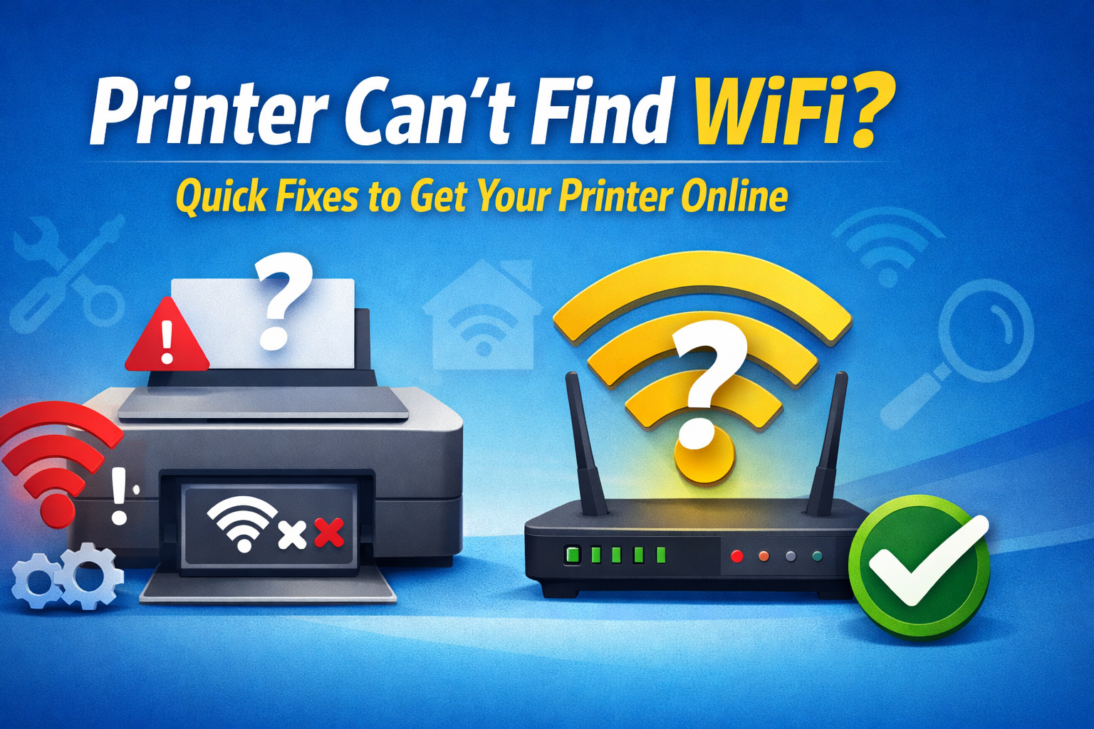 image from Printer Can't Find WiFi? Quick Fixes to Get Your Printer Online