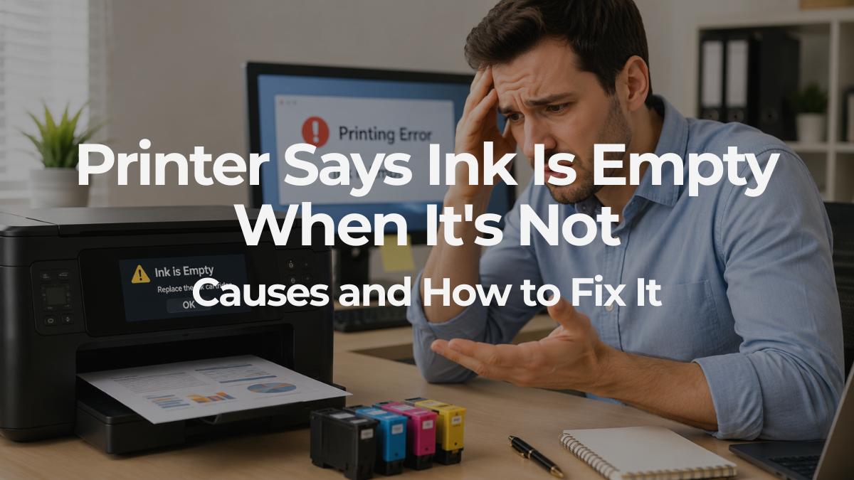 image from Printer Says Ink Is Empty When It's Not: Causes and How to Fix It